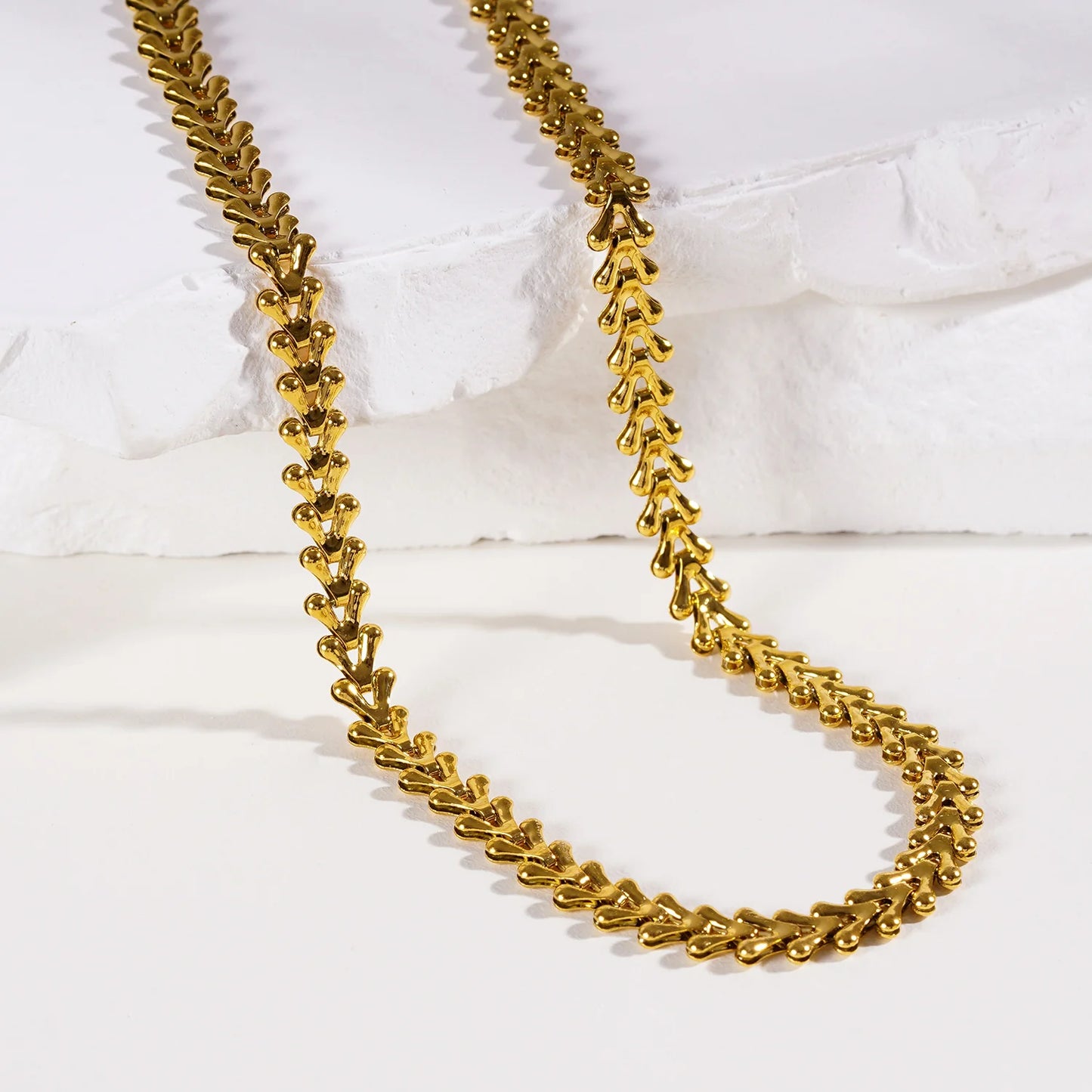 Hackney Nine Frankie Gold Necklace
