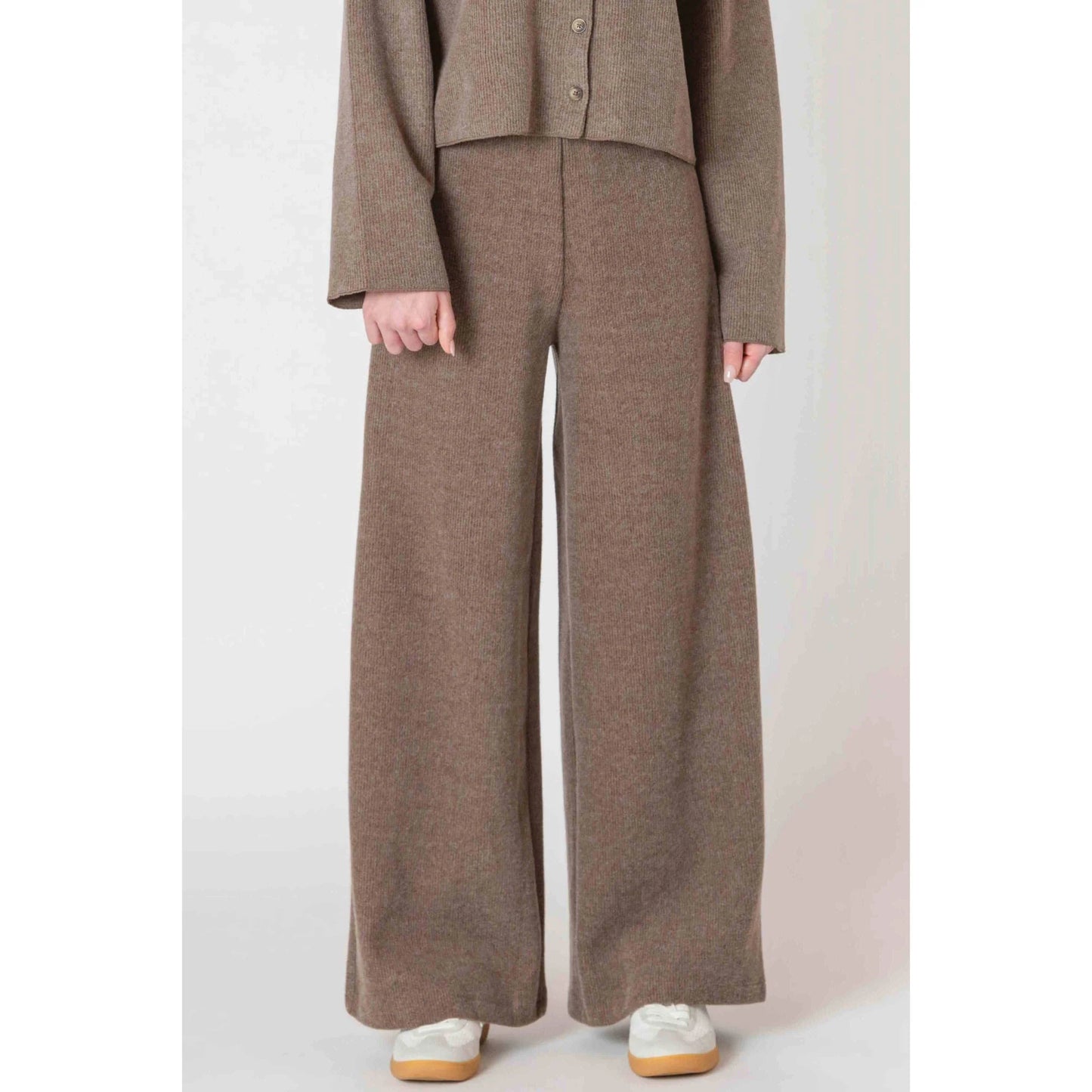Room 34 Ribbed Wide Leg Pant FN