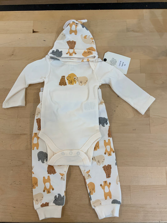 Mid 3 Pc Set (Toque, pants, long sleeve)