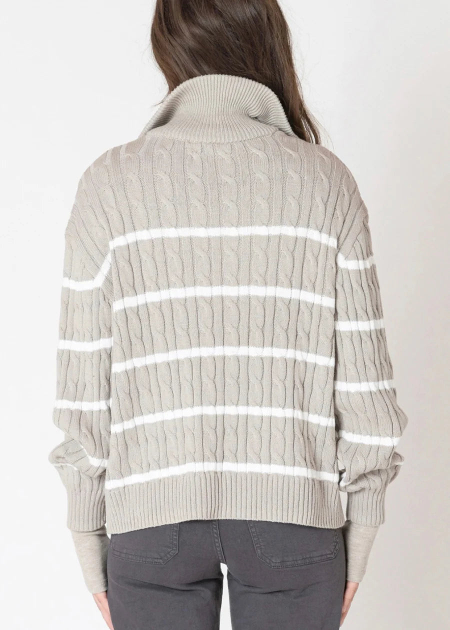 Dex Half Zip Cable Sweater FN
