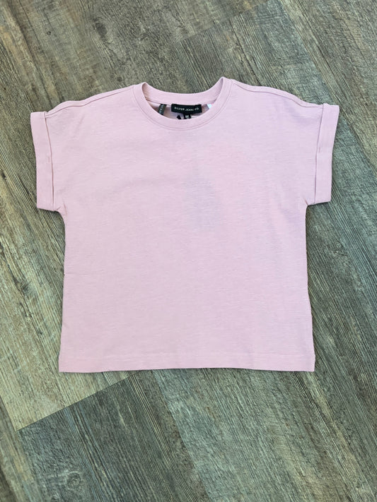 Silver Pink Boxy Tee SPN