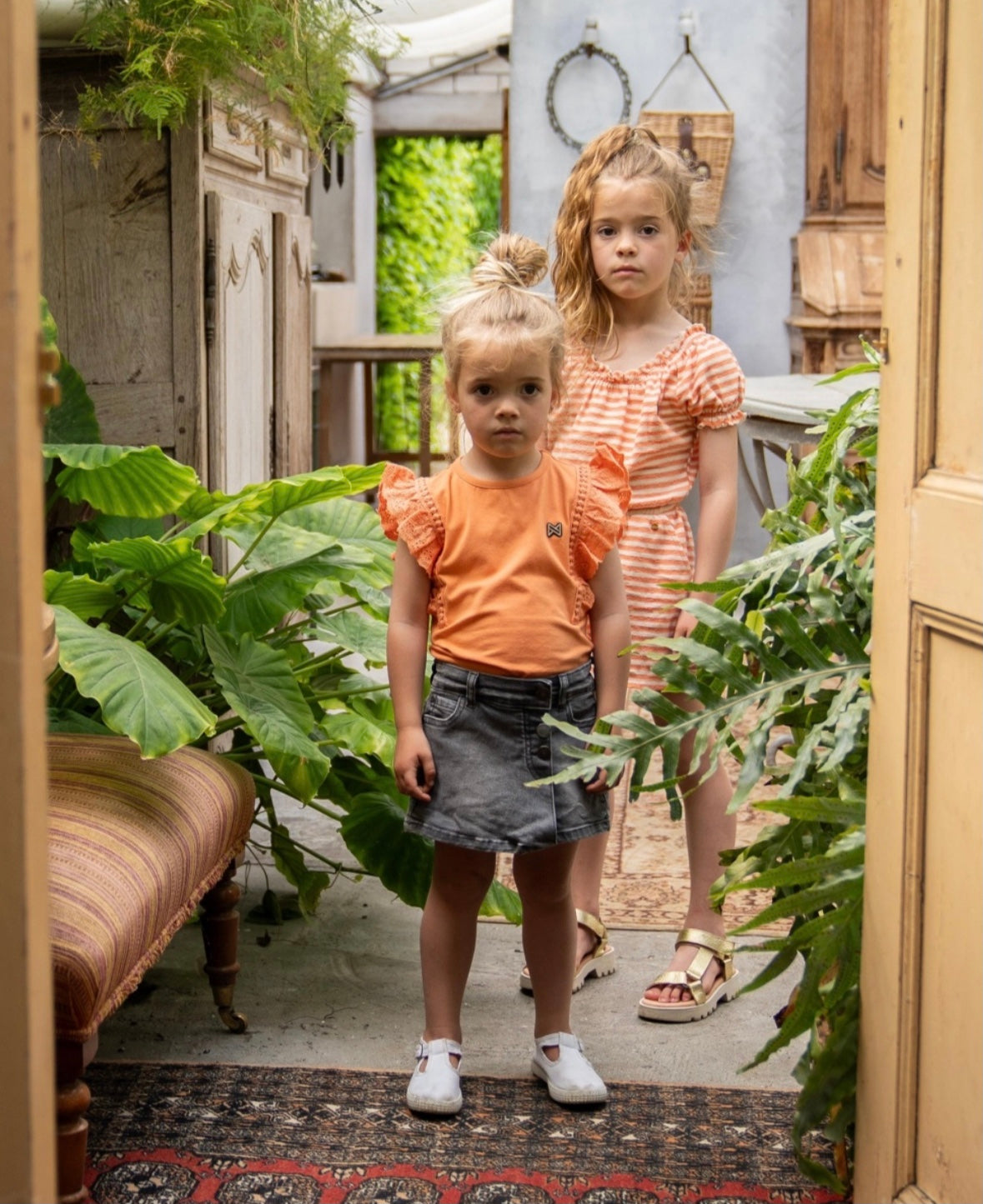 Koko Noko Grey Denim Skort SPN