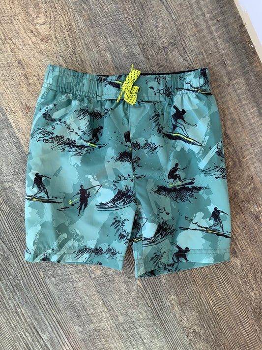 MID Green Swim Trunk