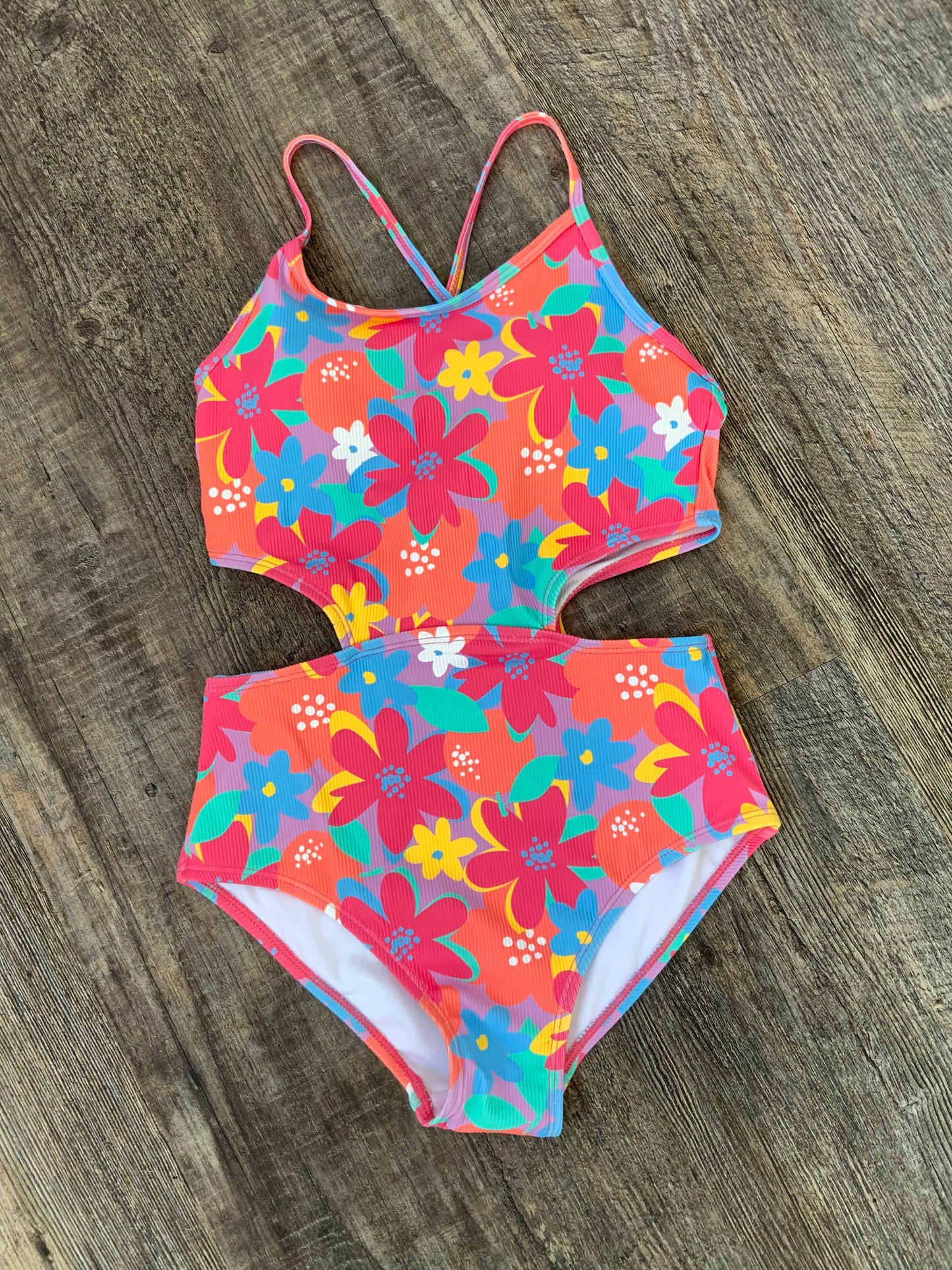 Mandarine & Co. Beach Lavender Floral One Piece SPN