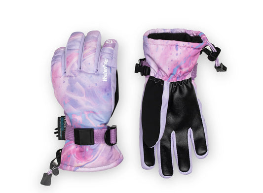 Winterproof Marble Print Ski Glove FA24