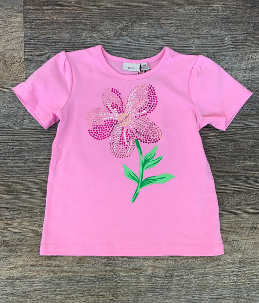 MID Pink Flower Tee SPN