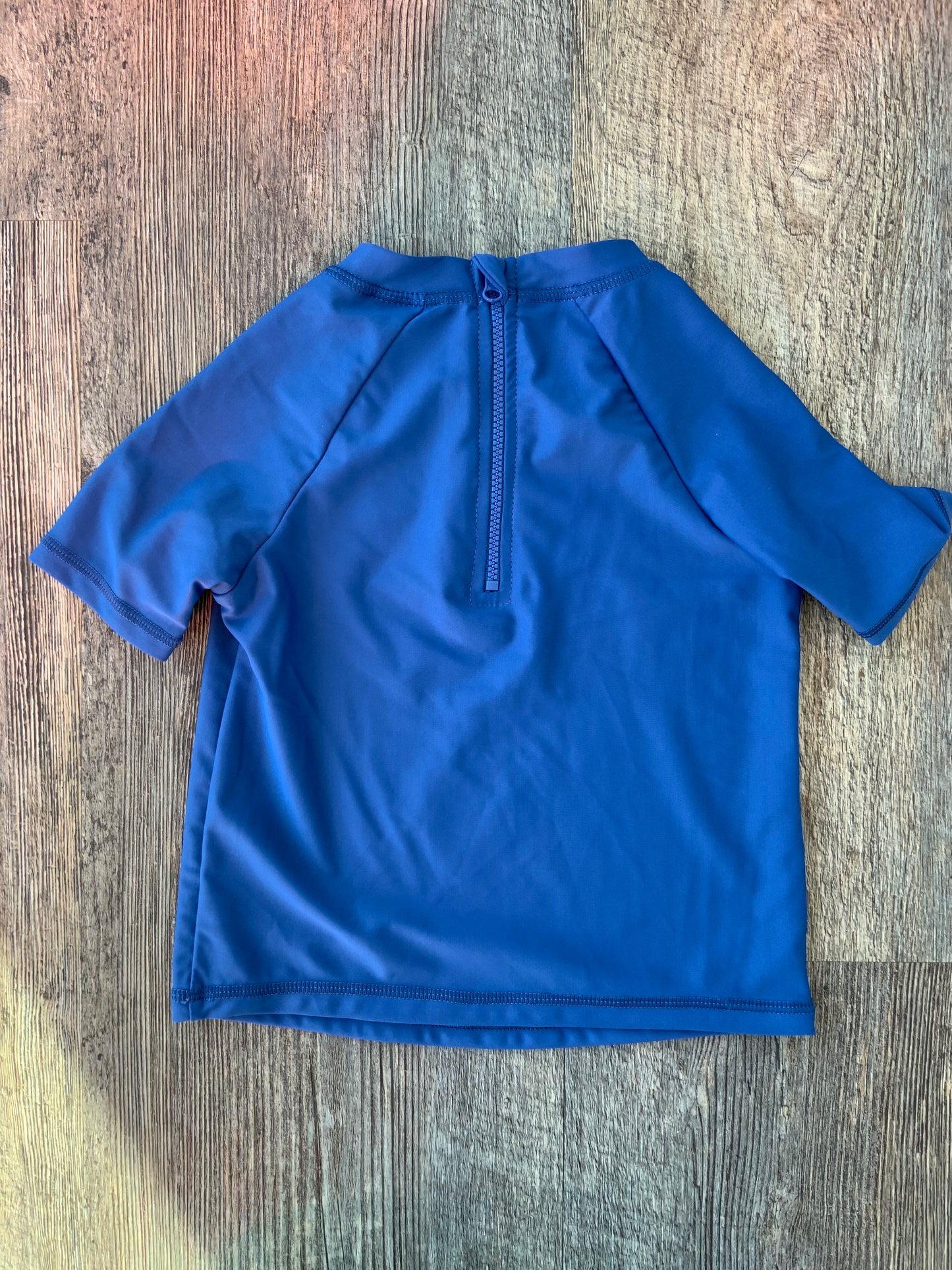 MID Blue Rash Guard Shirt