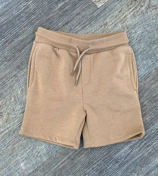MID Fleece Tan Shorts SPN