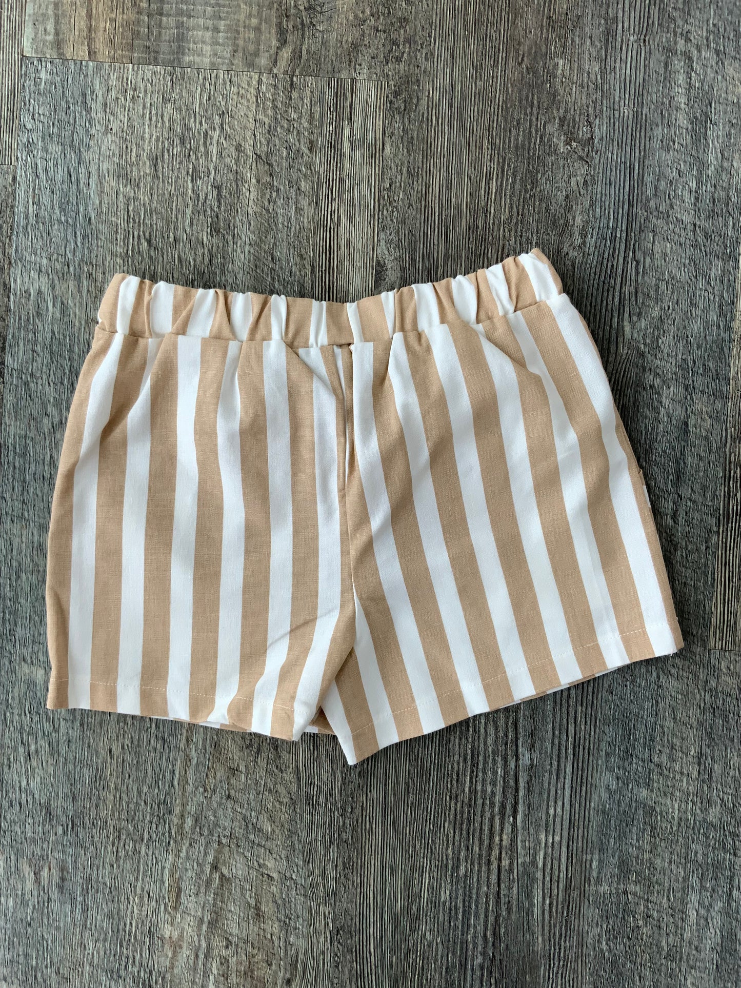 MID Ginger Striped Shorts