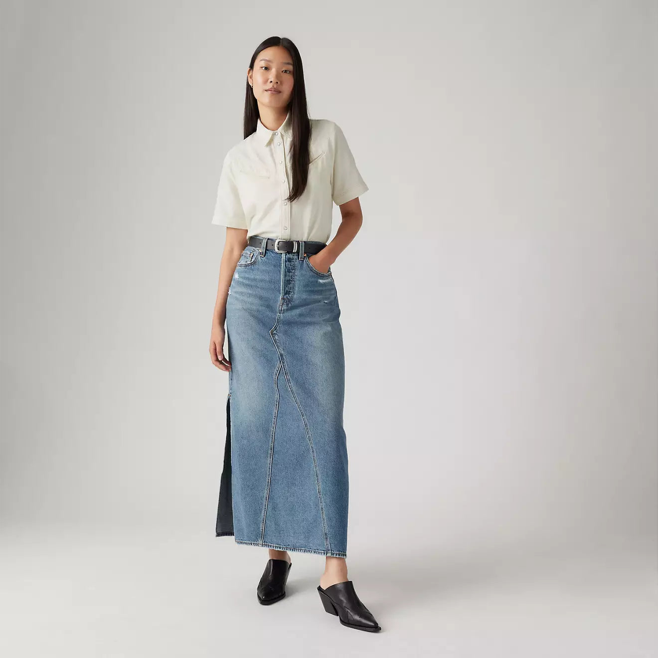 Levi’s Iconic Long Skirt SP25