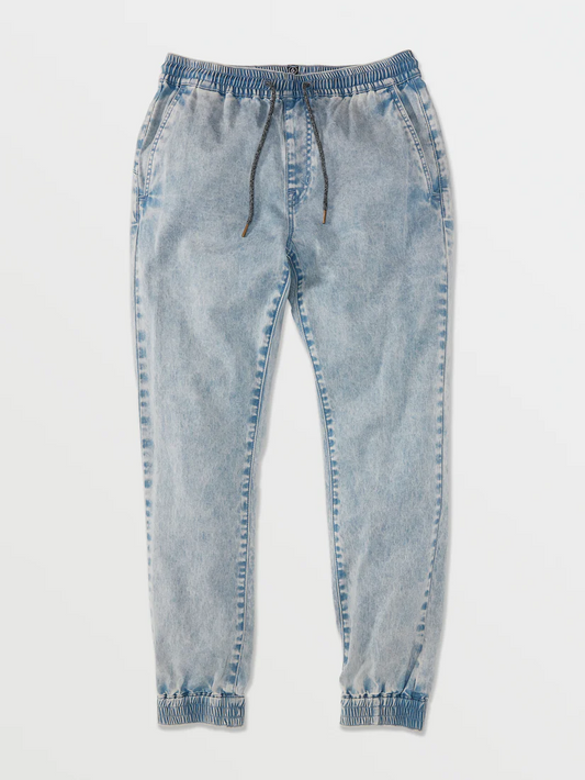 Volcom Fricken Slim Elastic Jogger- Cloud Blue