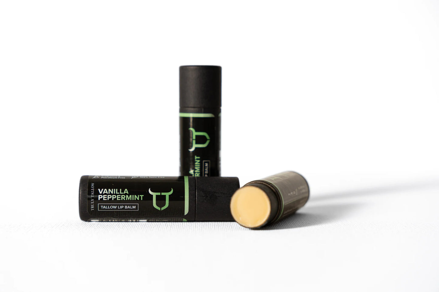 Truly Tallow Vanilla Peppermint Lip Balm