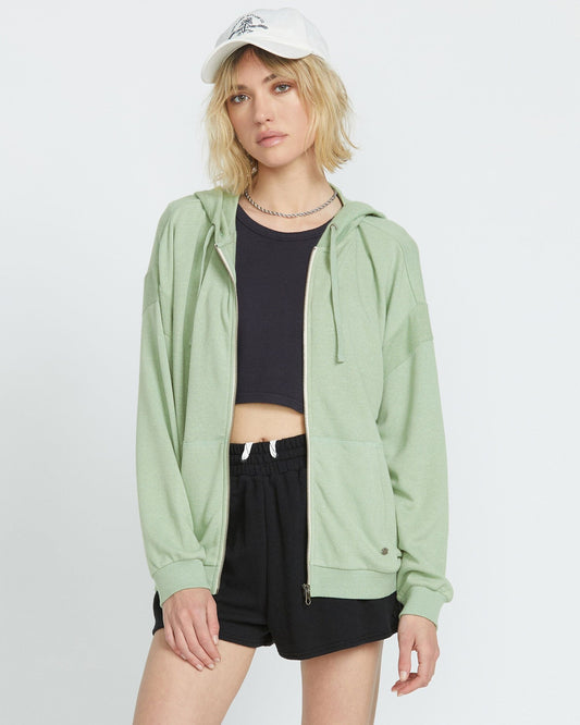 Volcom Lil Frenchie Zip Sweater SPN