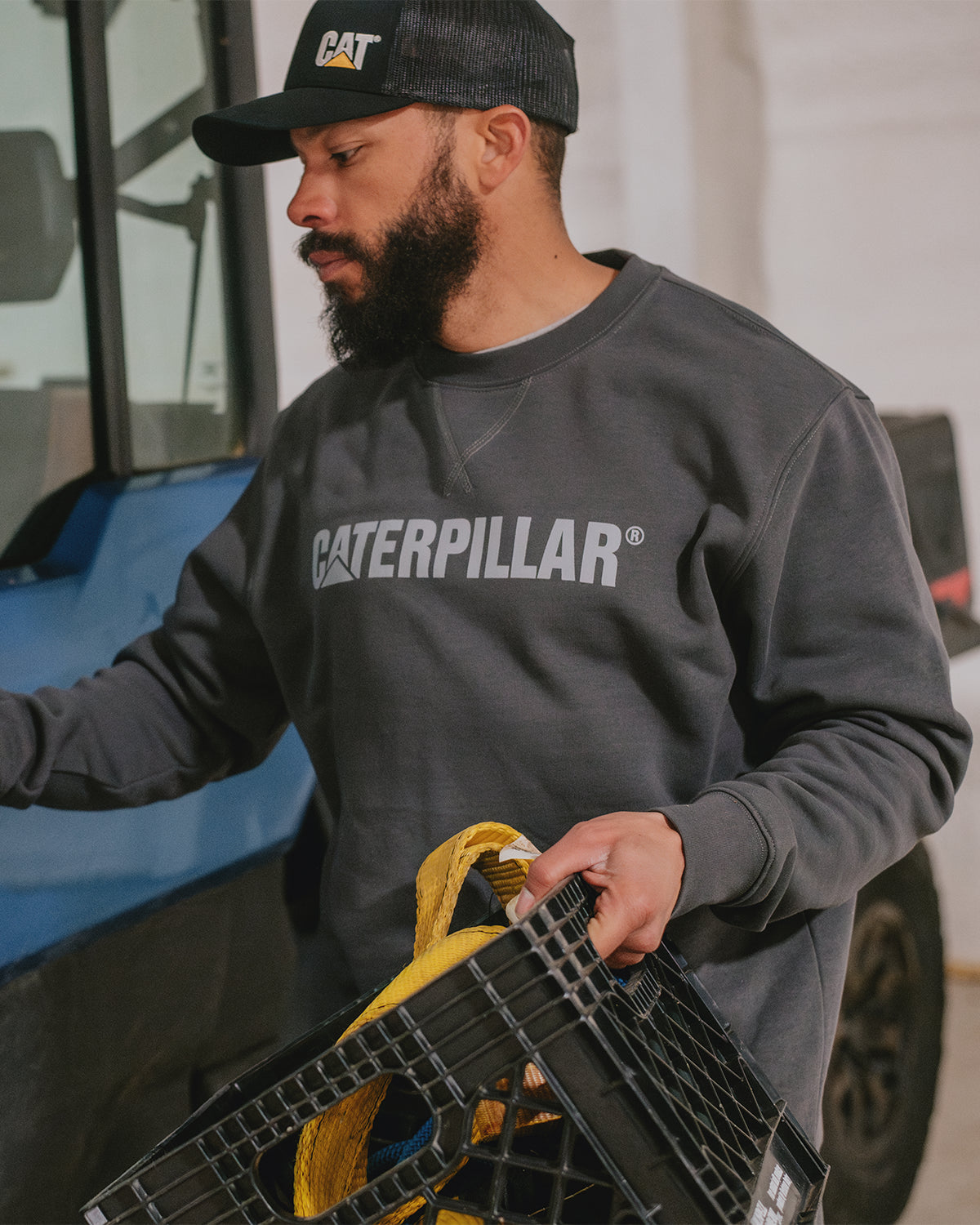 CAT Midweight Crewneck SPN