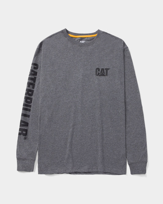 CAT Trademark Banner Long Sleeve SPN