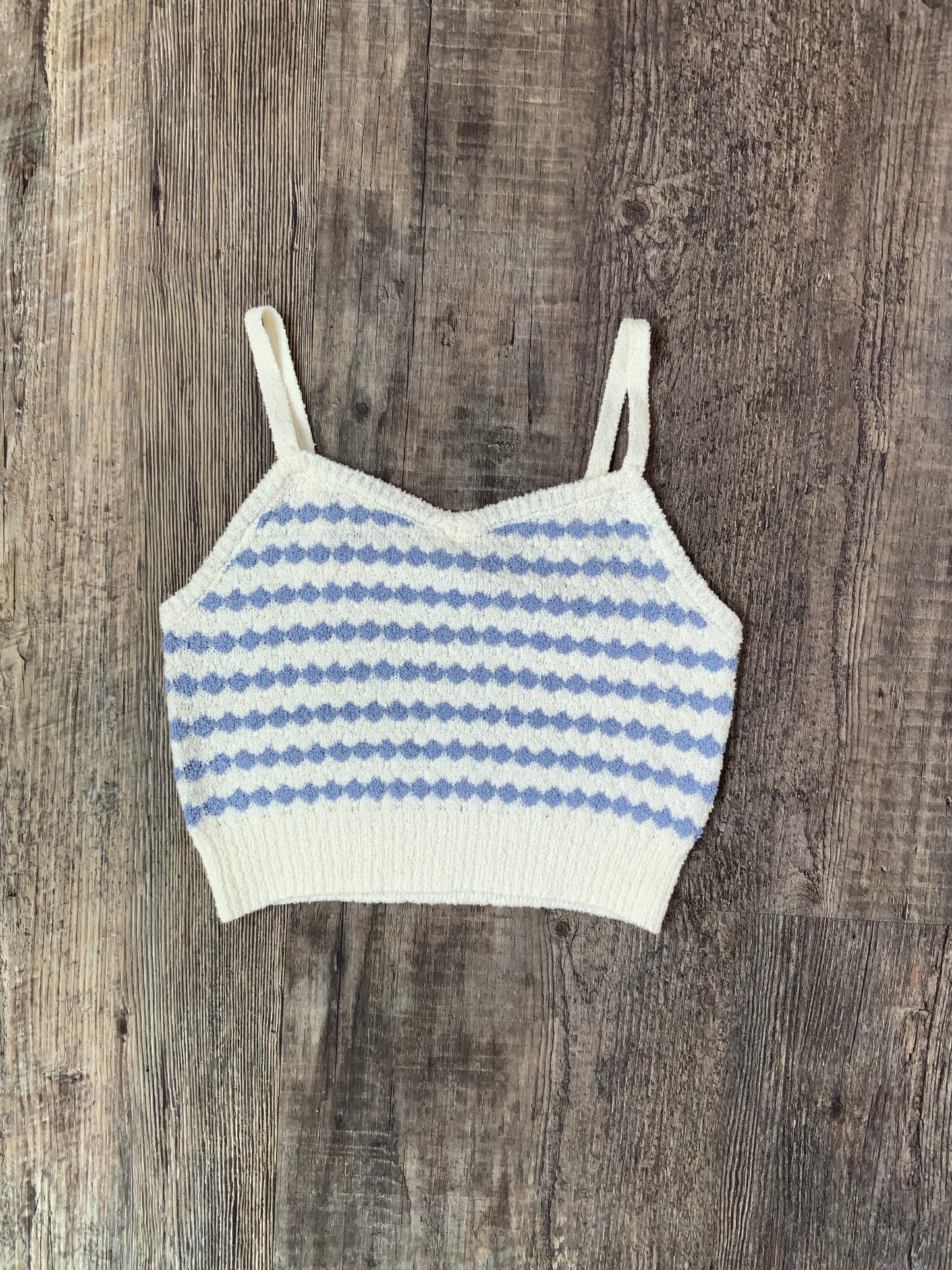 MID Crochet Crop Tank SPN