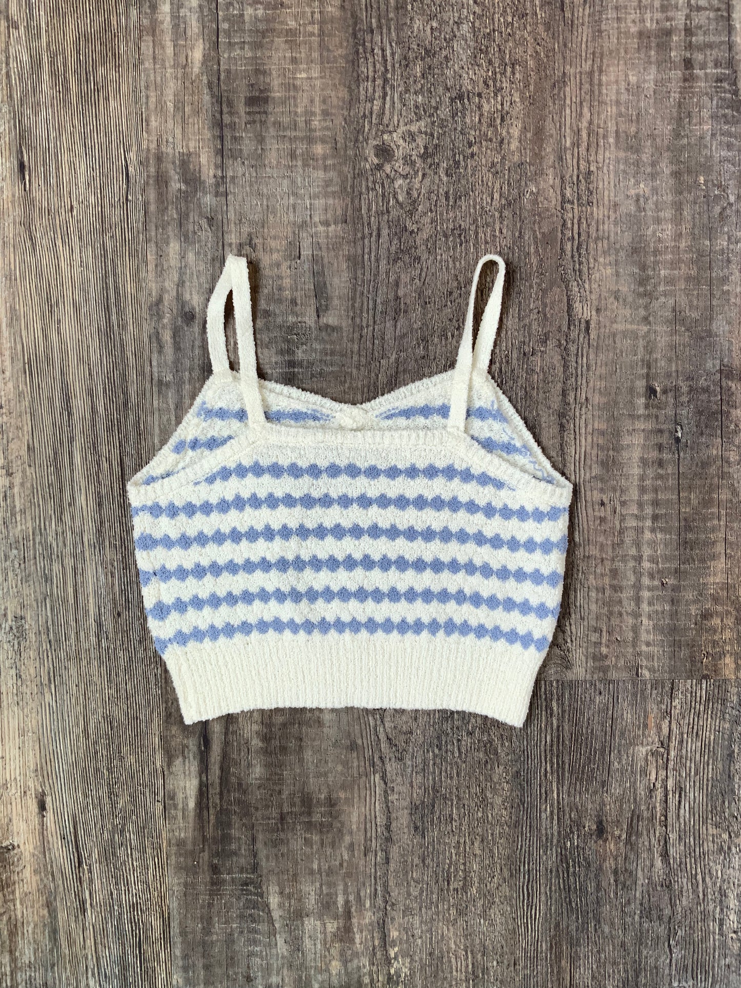 MID Crochet Crop Tank SPN