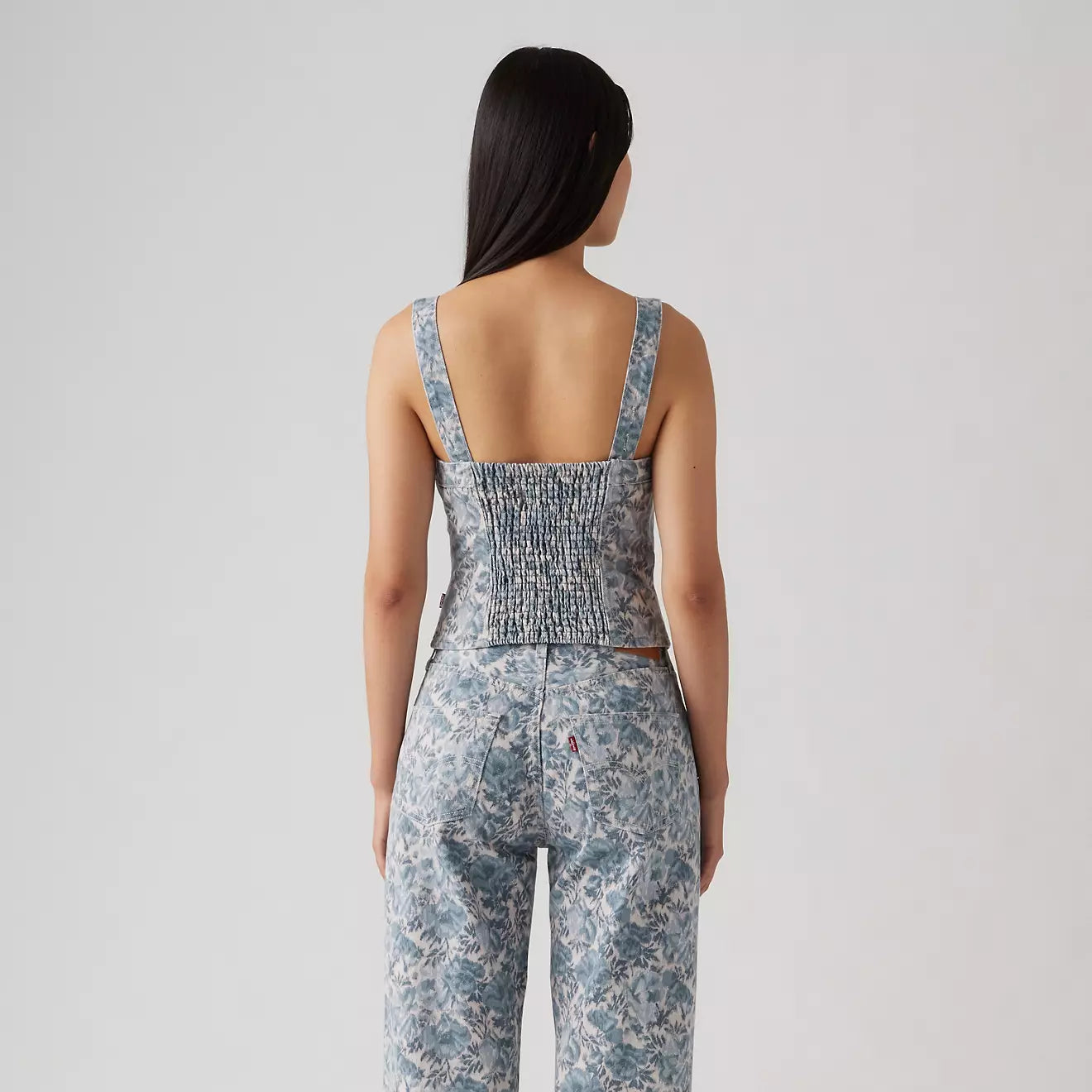 Levi’s Floral Sculpted Bustier Top SPN