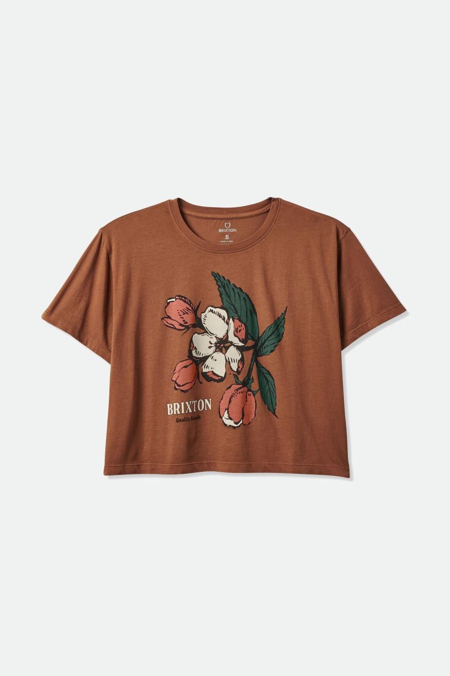 Brixton Apple Blossom Boxy Tee SP24