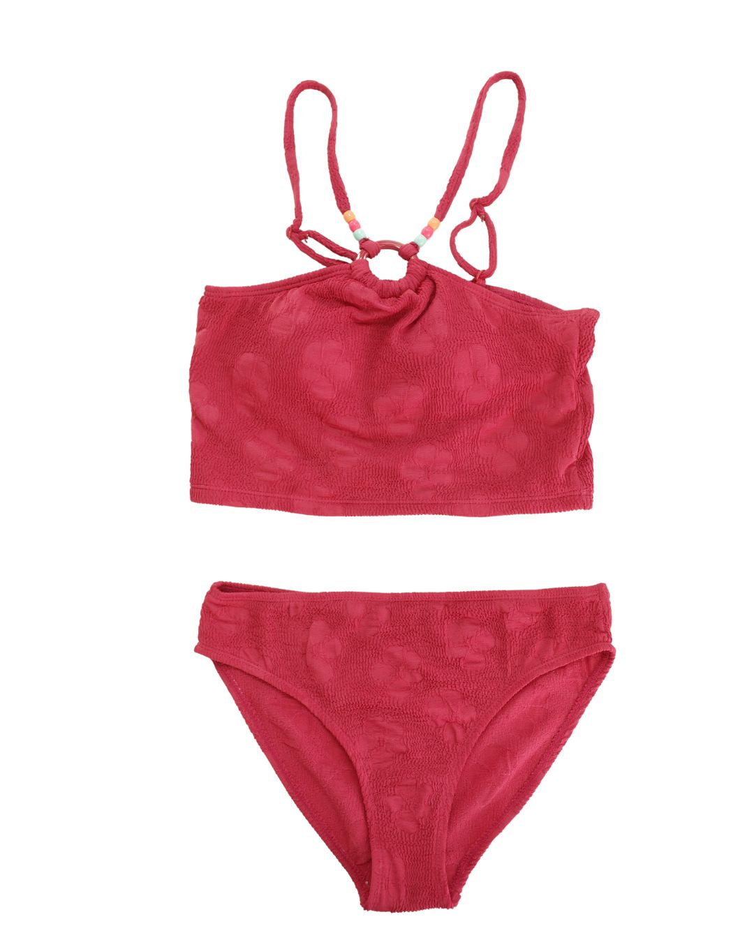 MID Red 2 Piece Bathing Suit SP