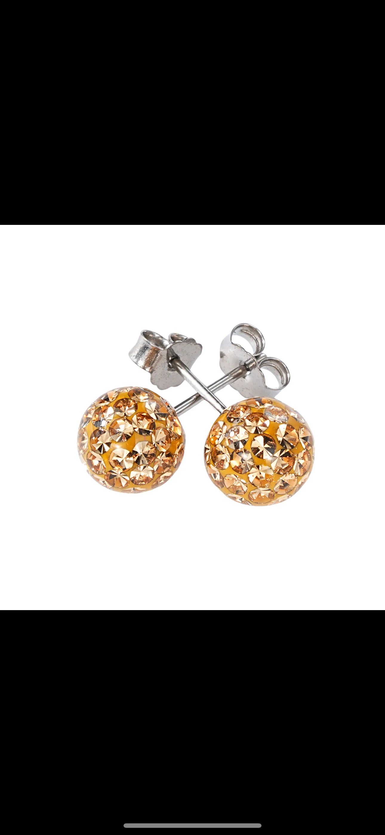 Christinium 8mm Titanium Studs