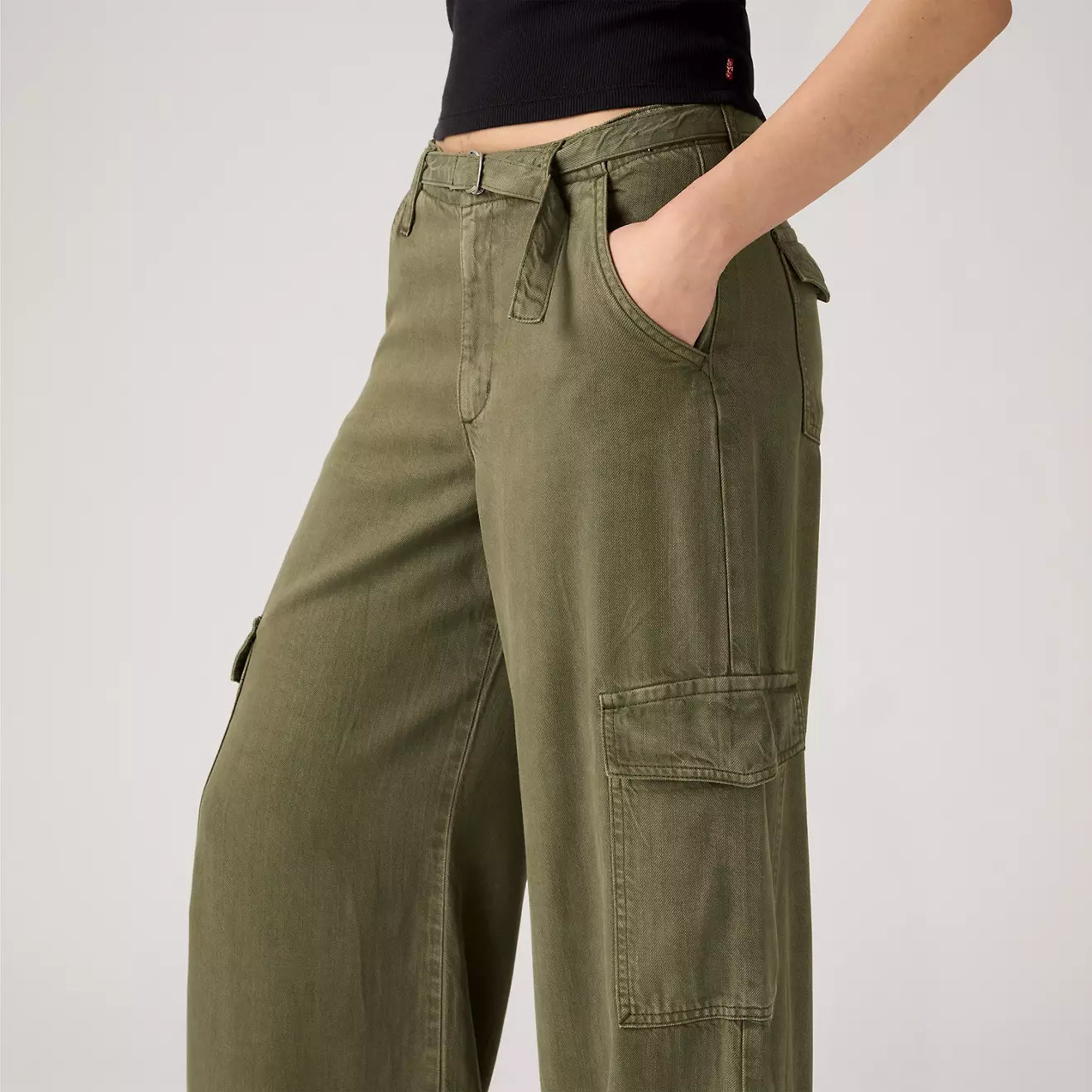 Levi’s Baggy Dad Cargo Drapey Ivy Green SP