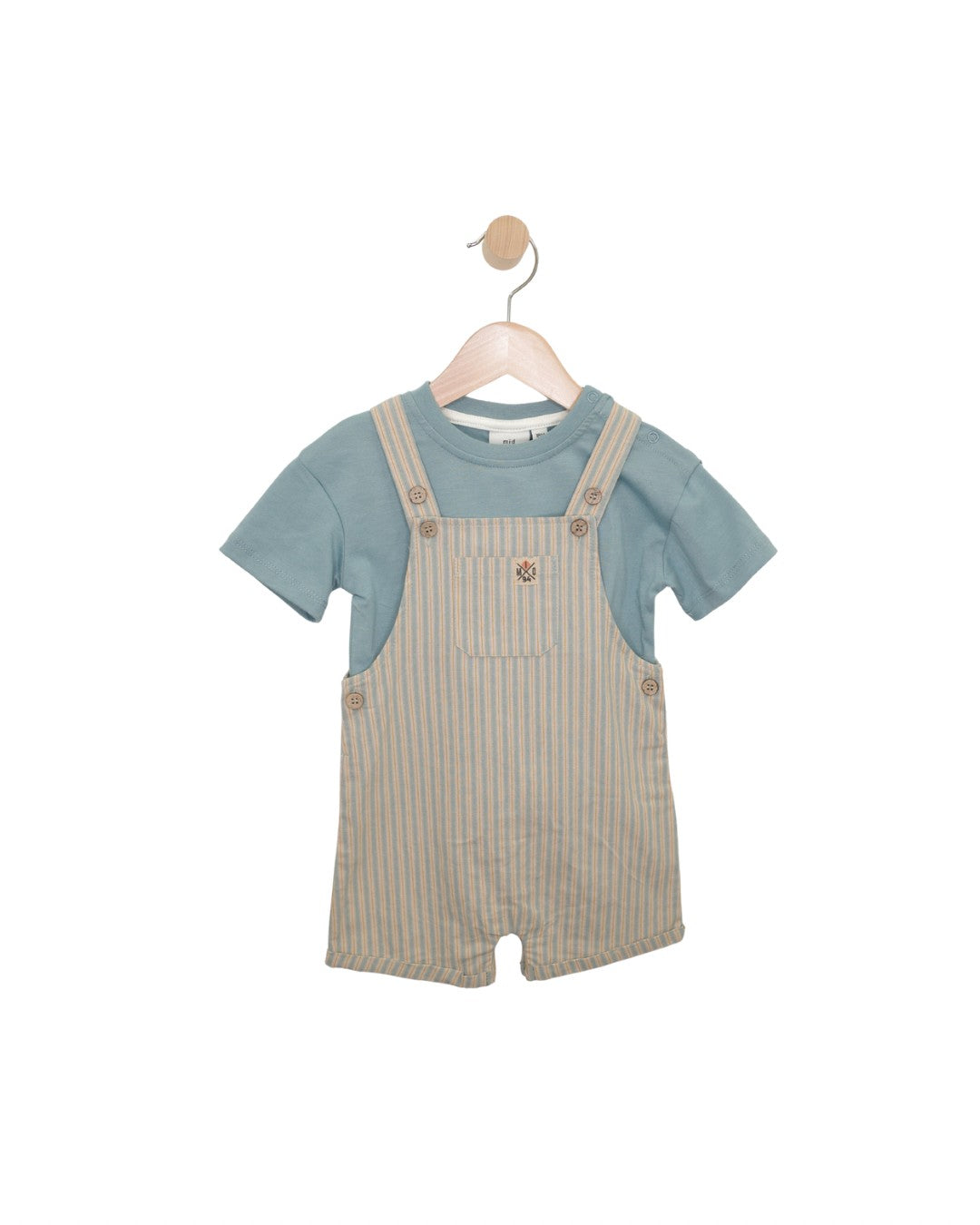 MID Pale Aqua Overall Set SP