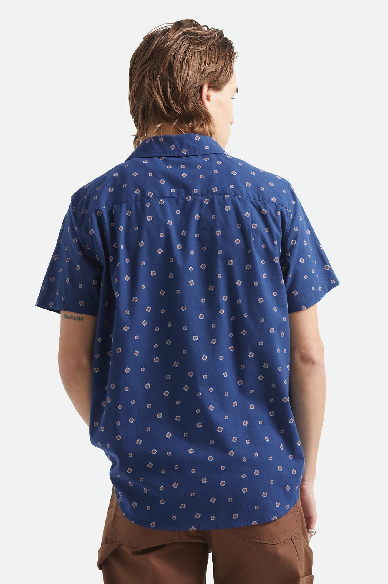 Brixton Charter Print Button Down SPN