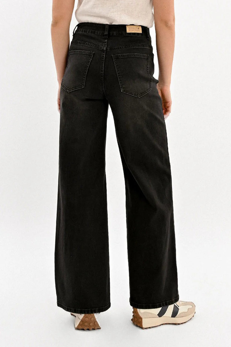 Molly Bracken Black Denim Pants SP