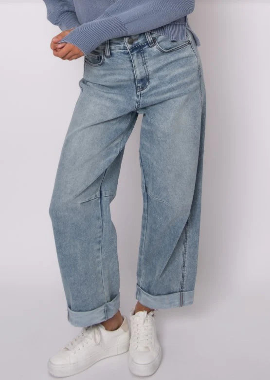 RD Style Barni Stretch Denim Barrel Pant SP