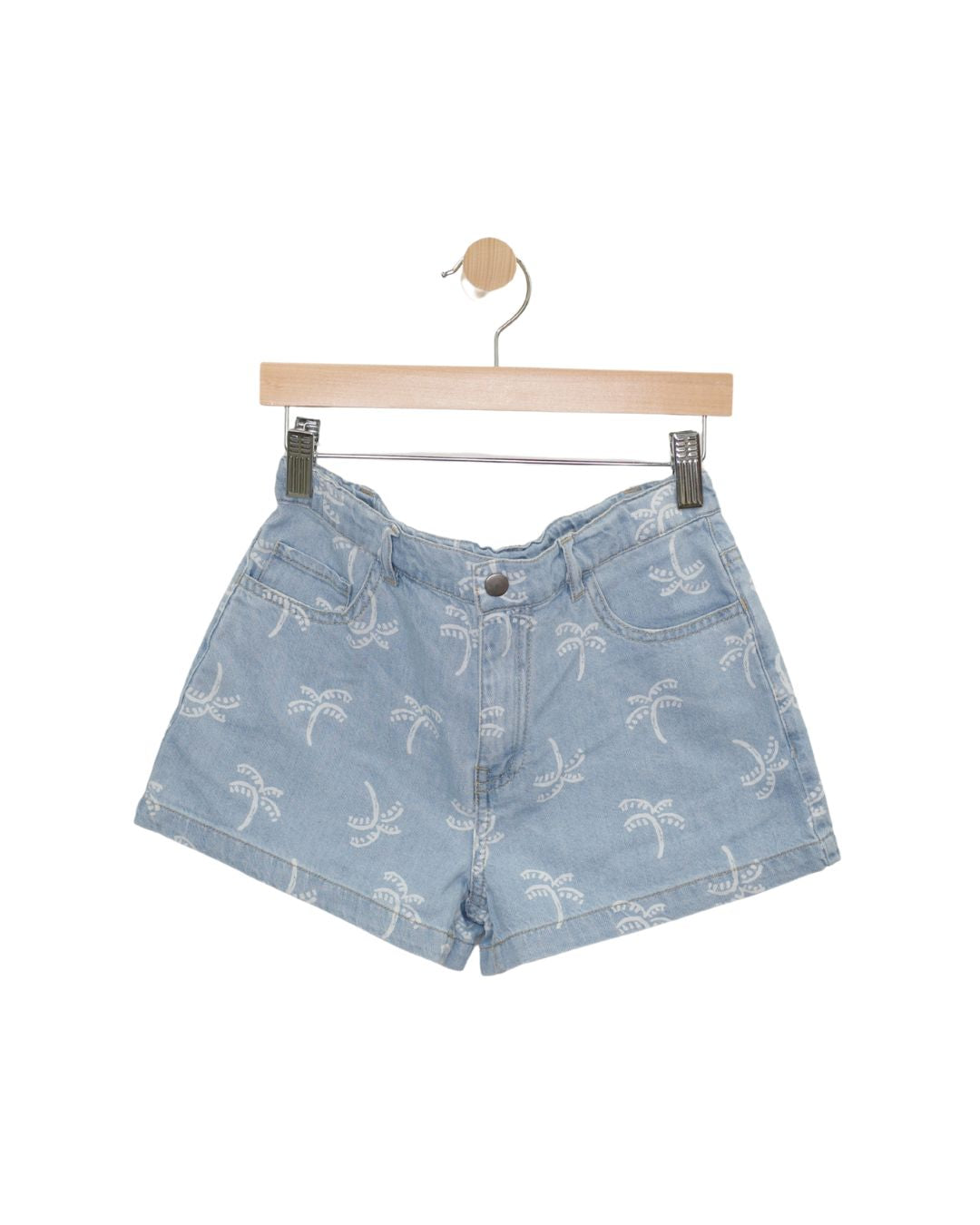 MID Denim Palm Tree Shorts SP