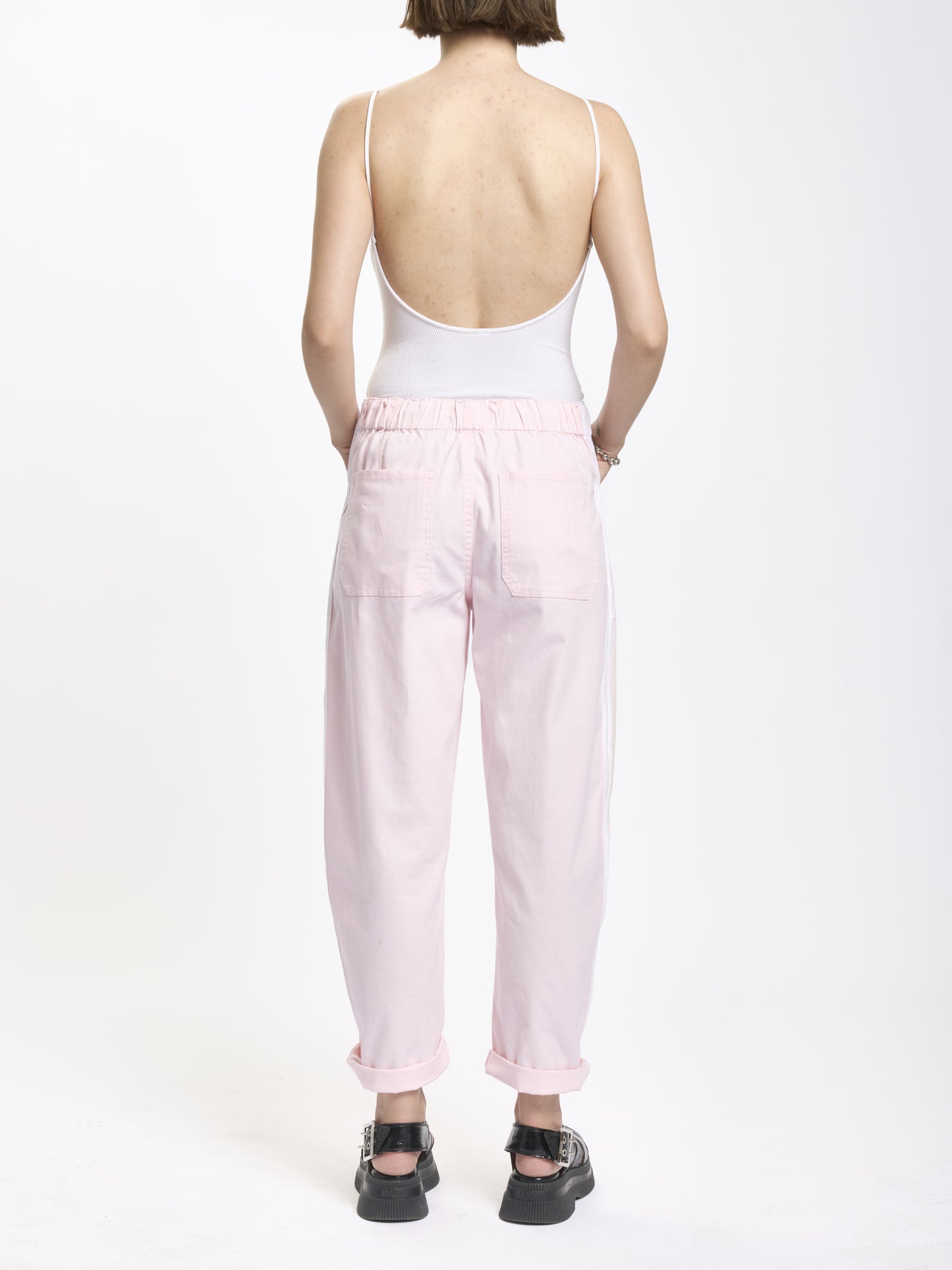 Daze Denim Villa Petal Pink Barrel Pant