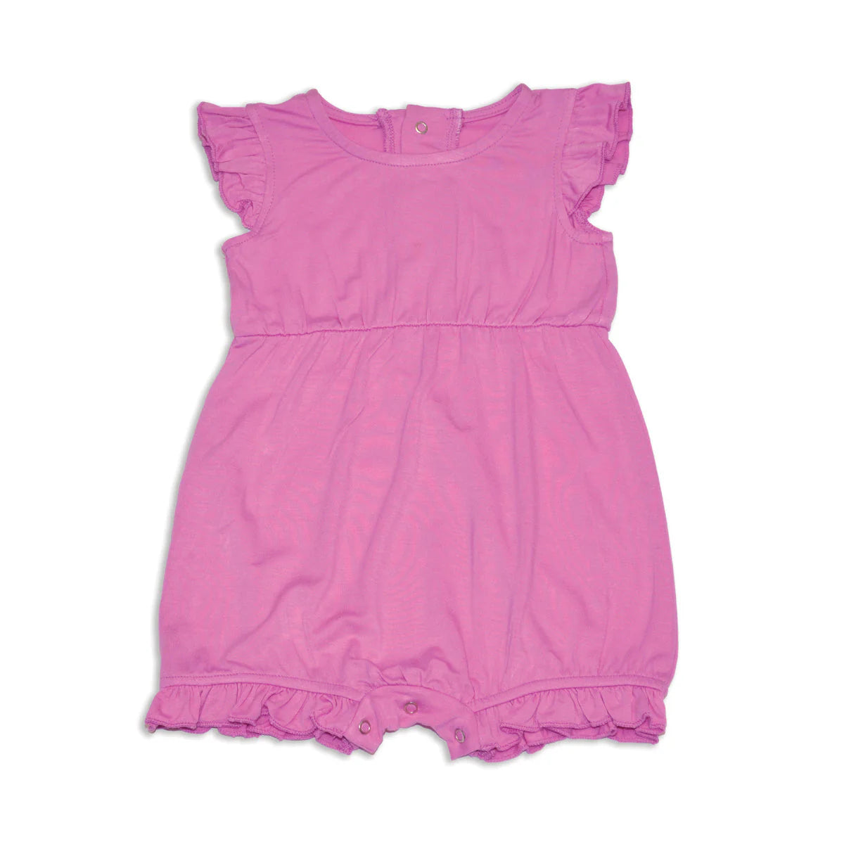 Silkberry Bamboo Crocus Ruffle Romper