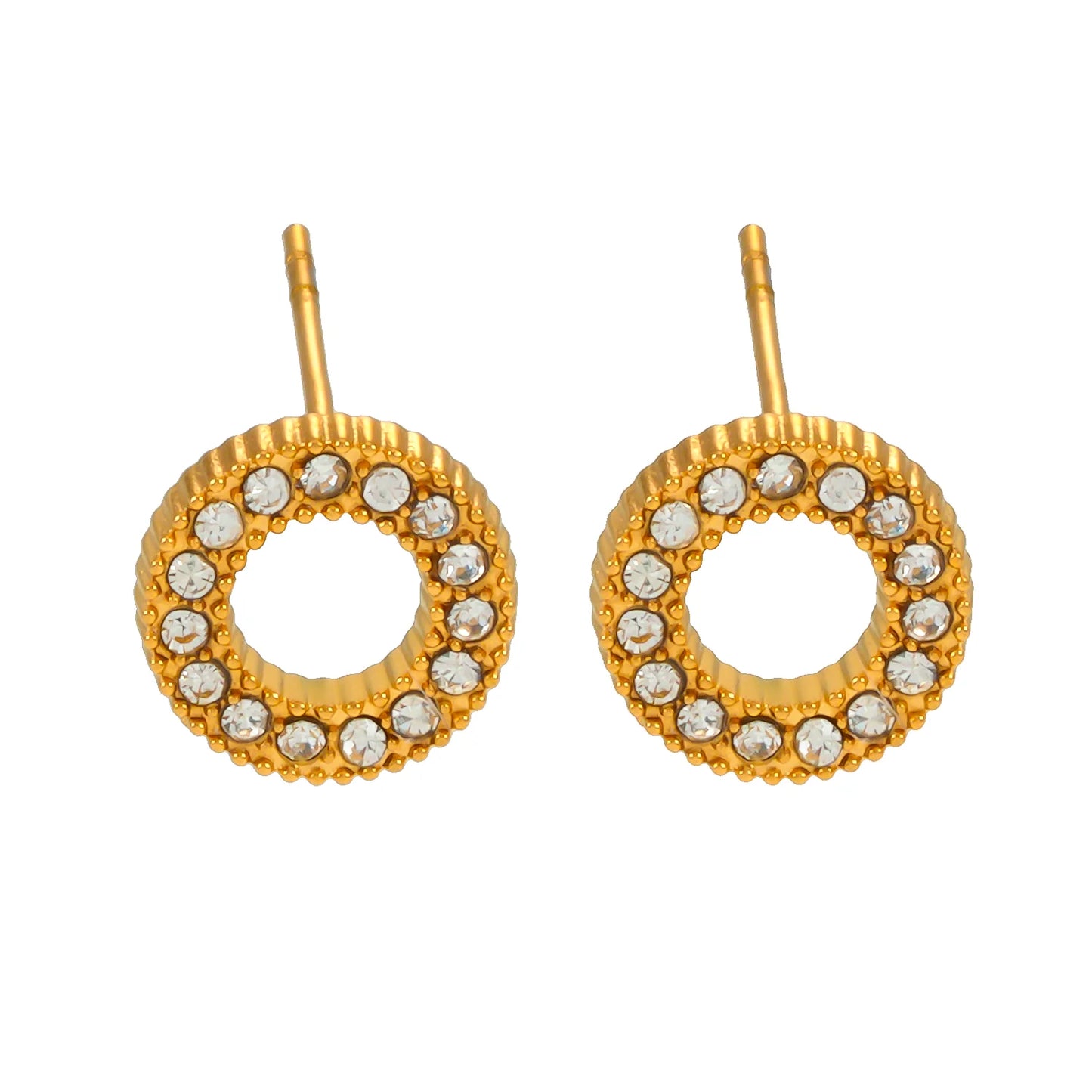 Hackney Nine Amatole Circle Earrings