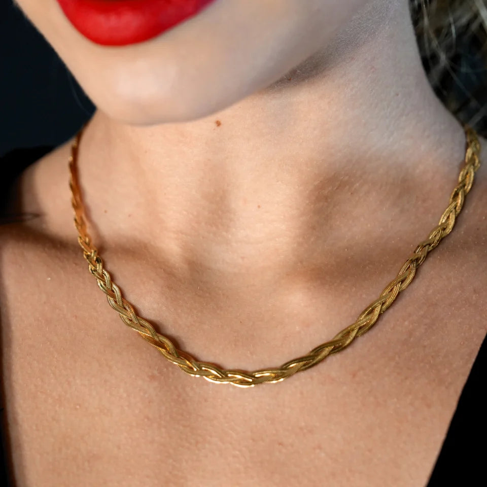 Hackney Nine Tara Braided Necklace