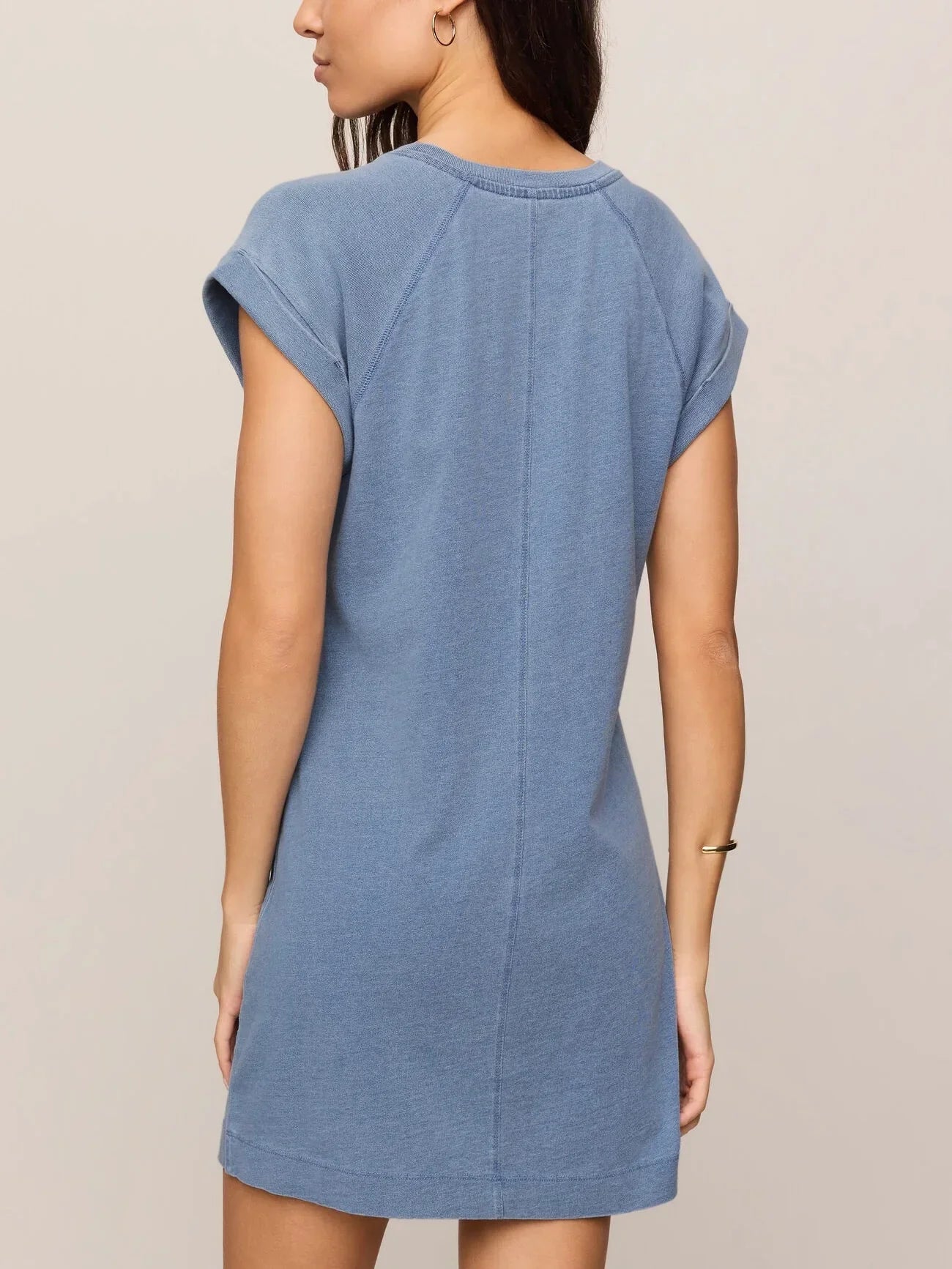 Z Supply Tate Jersey Denim Mini Dress 02-07