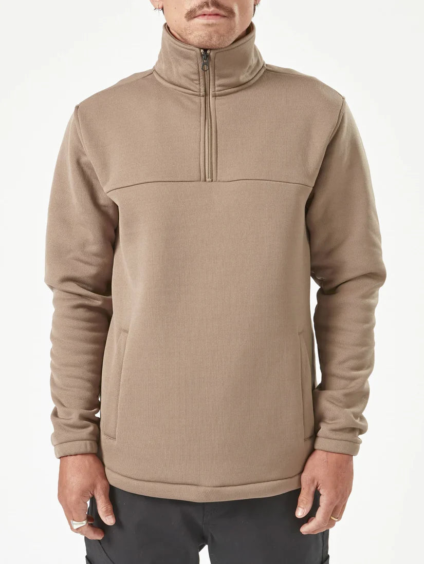 Volcom Workwear Mock 1/4 Zip SPN