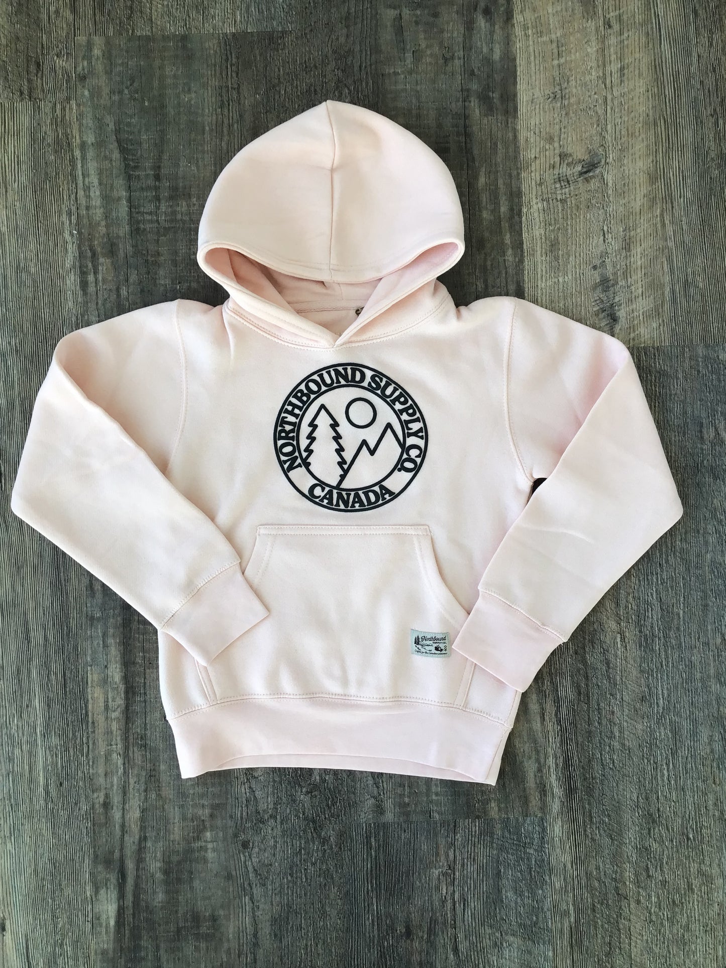 Northbound Wilderness Peach Puff Print Hoodie SPN