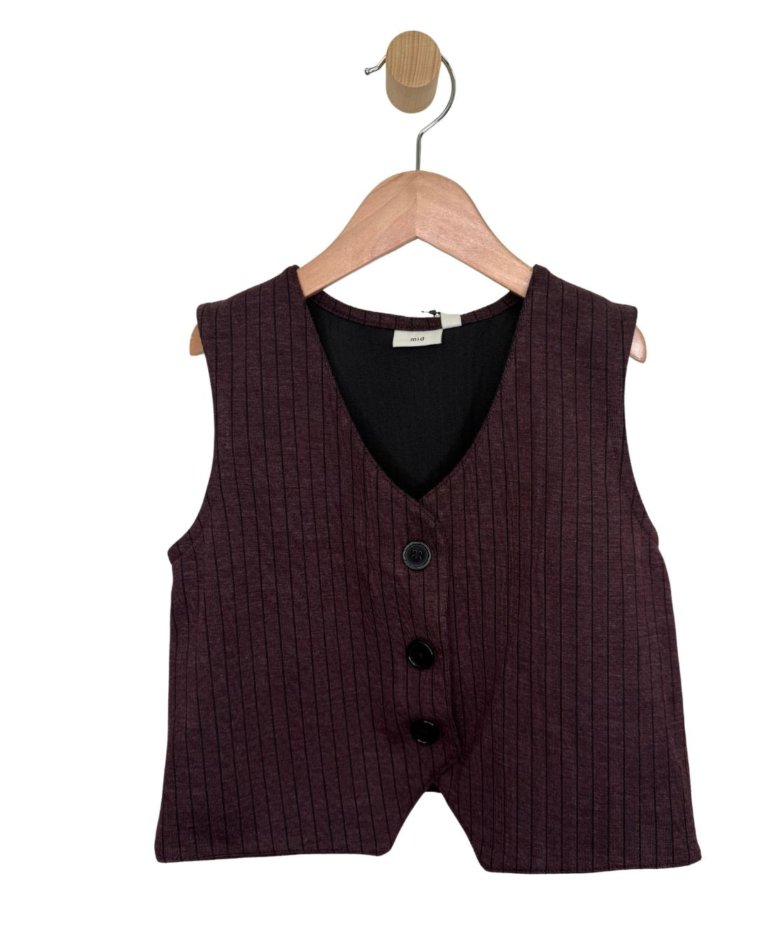 MID Burgundy Vest 02-09