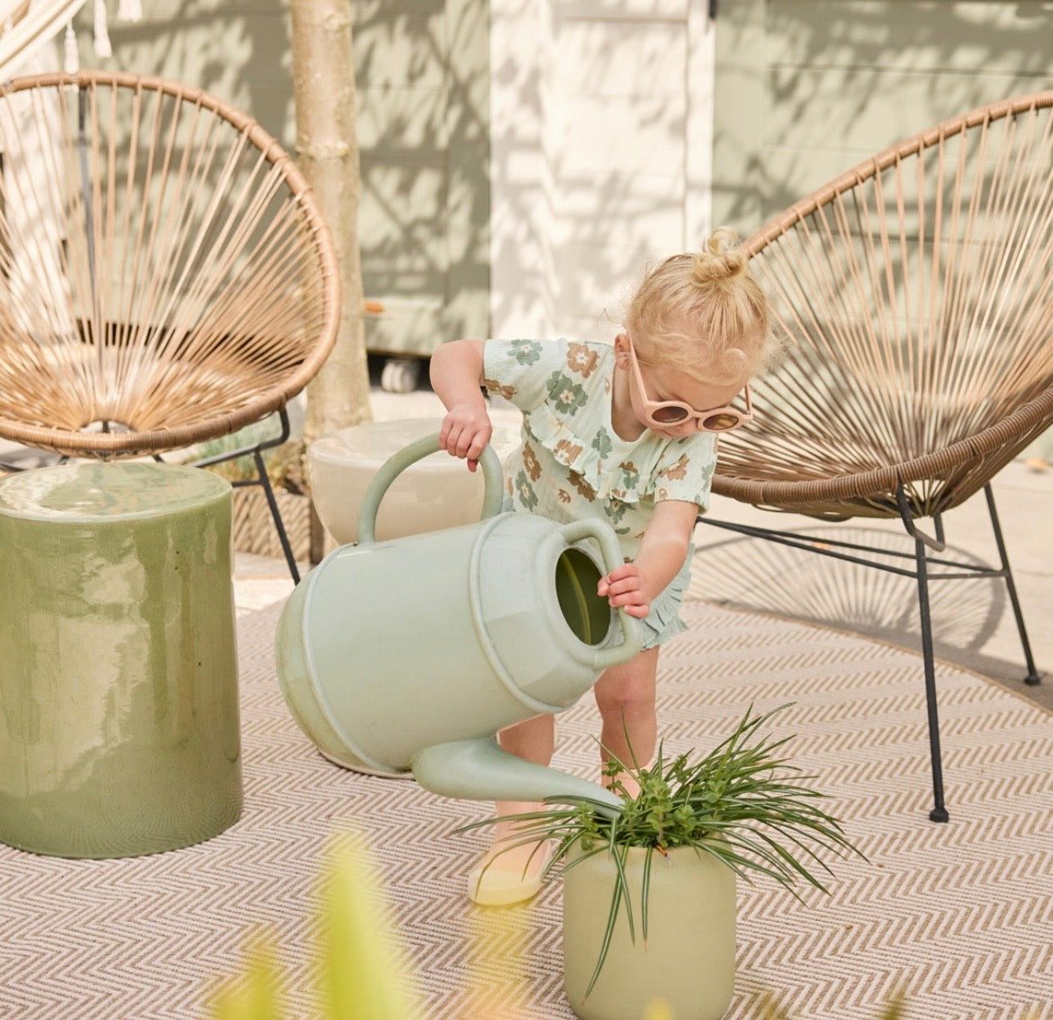 Dirkje Floral Aqua T-Shirt SP