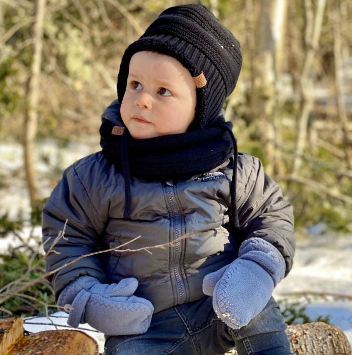 Calikids Fleece Mitten-FA24