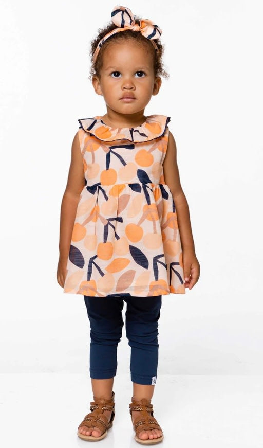 Deux Par Deux Big Cherry Tunic and Leggings SP23
