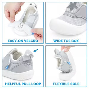 Jan & Jul Brown Bear Mini-Flyer Sneakers SPN