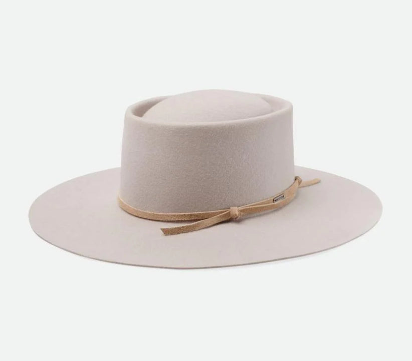 Brixton Vale Beige Hat W24