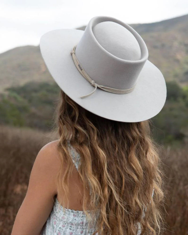 Brixton Vale Beige Hat W24
