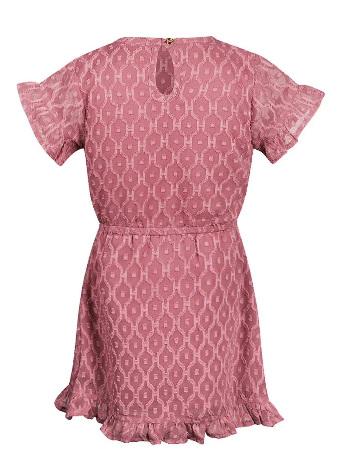 Koko Noko Girls’ Purple Wrap Dress SP