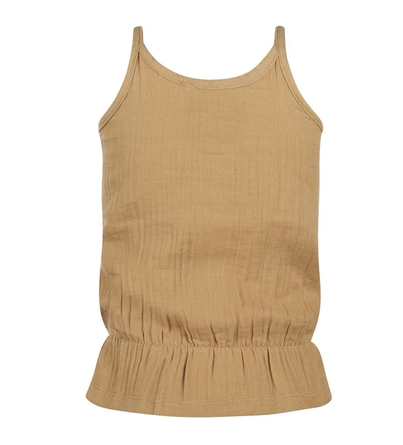 Koko Noko Brown Muslin Tank SP
