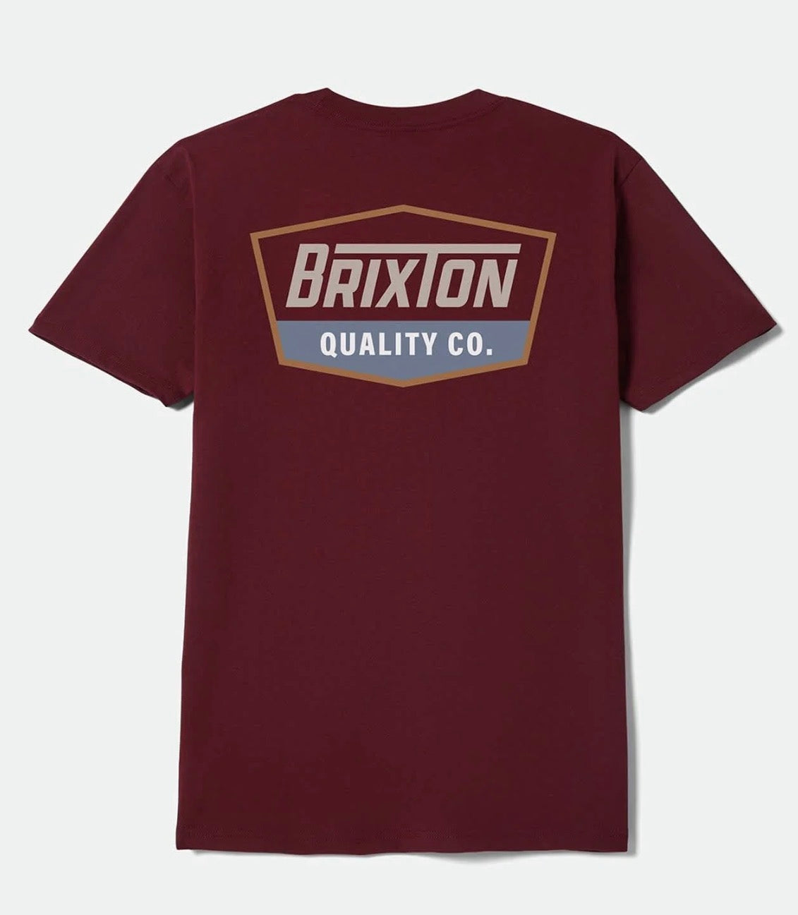 Brixton Burgundy Regal Standard Tee 02-08
