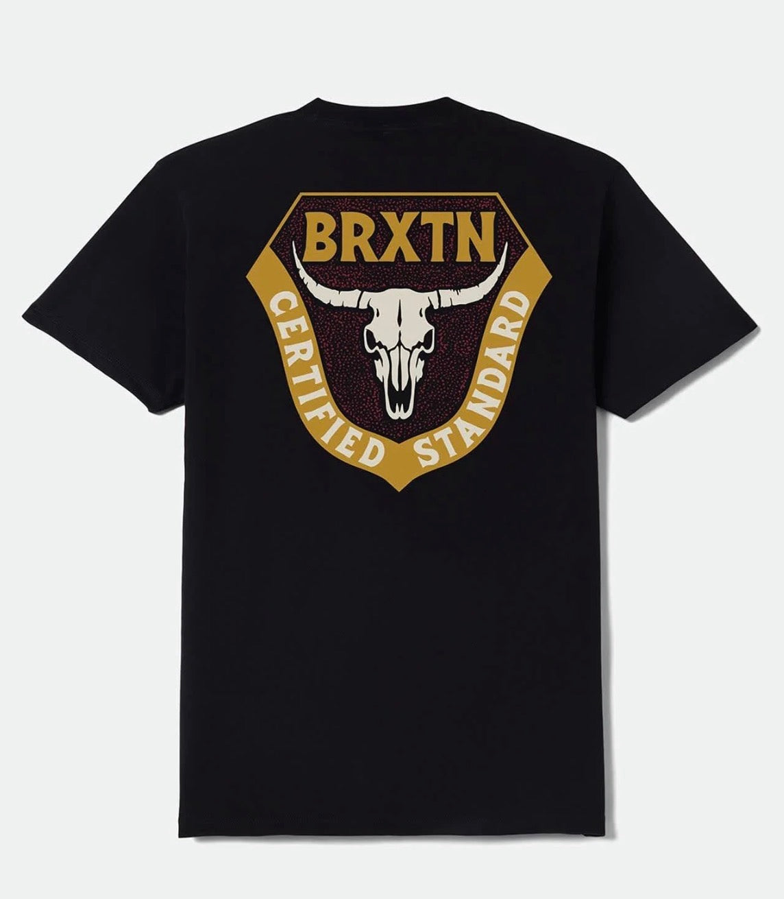 Brixton Black Fraser Standard Tee 02-08