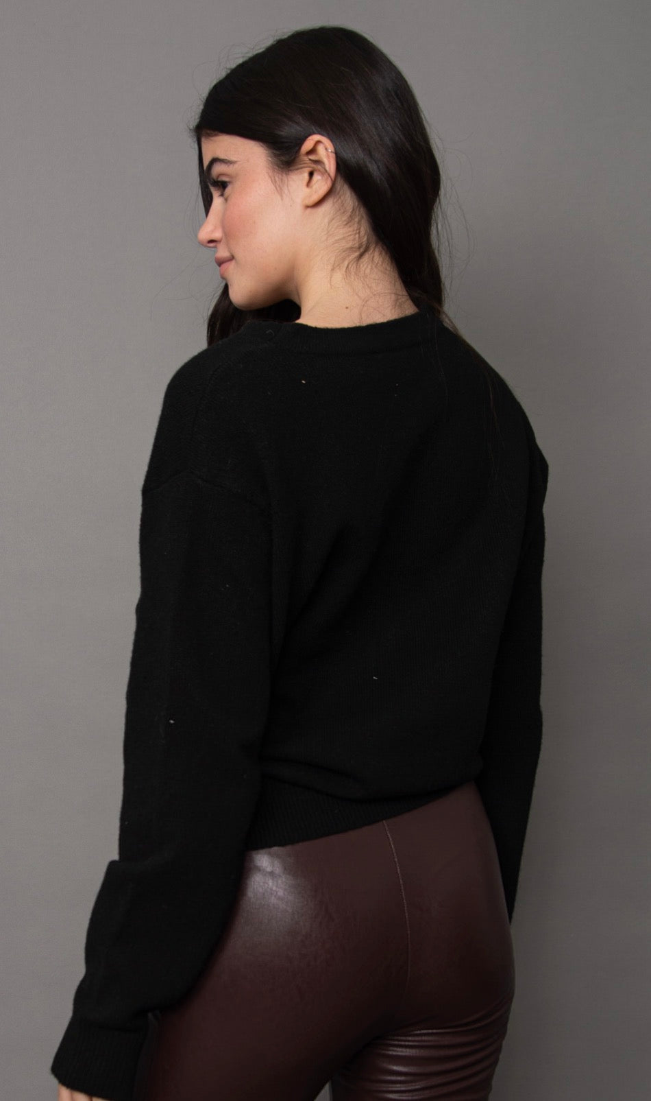 RD Style Pasha Black Cardigan 01-09